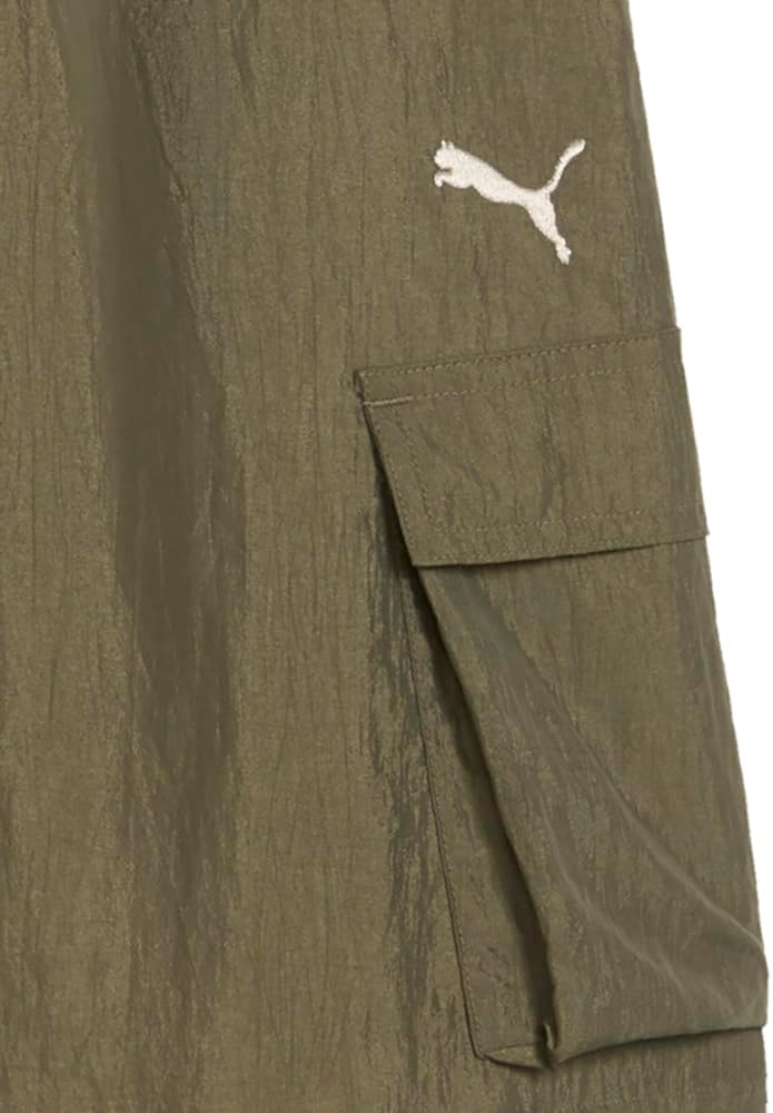 PUMA Kids Girls Bowtique Midi Woven Cargo Skirt Casual Casual - Green