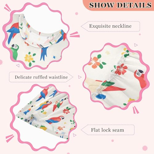 Toddler Girls Sleeveless Dress Toddlers Casual Loose Sundresses Play Dresses3