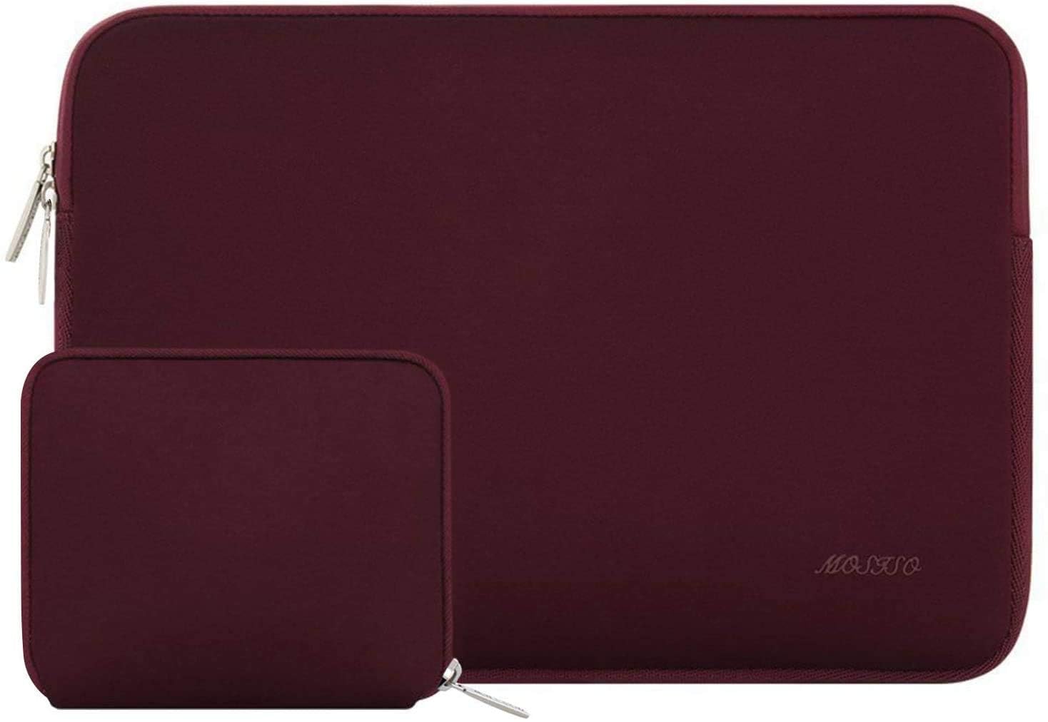MOSISO Laptop Case 13 inch, 13 inch Laptop Sleeve Bag Compatible with MacBook Air M5 M4 M3 M2 M1 2026-2018 / Neo A18 chip/Pro 13 M2 M1, Neoprene Computer Sleeve Bag with Small Case, Baby Pink — view 28