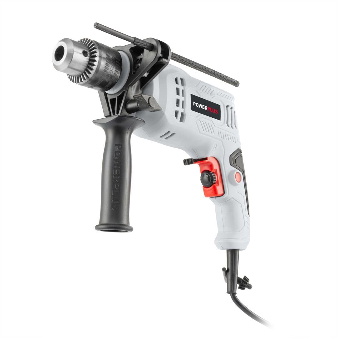 Powerplus TRAPANO  550 W POWC10110 CREMAGLIERA 13mm 0-3000 giri/min PESO 1,8 kg