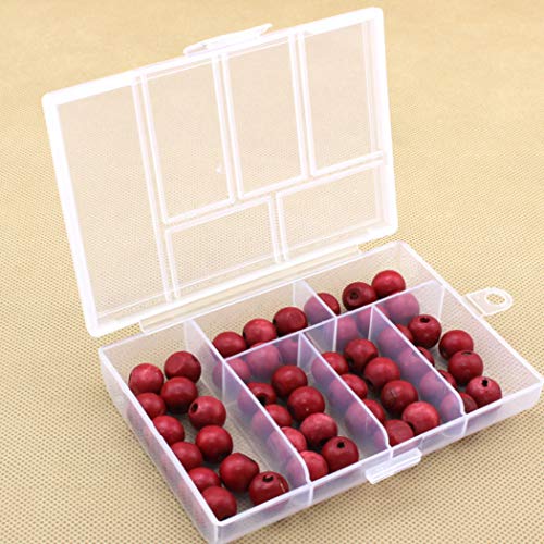 Image of 6 Grids Plastic Organizer Box Storage Container Jewelry Box (4)