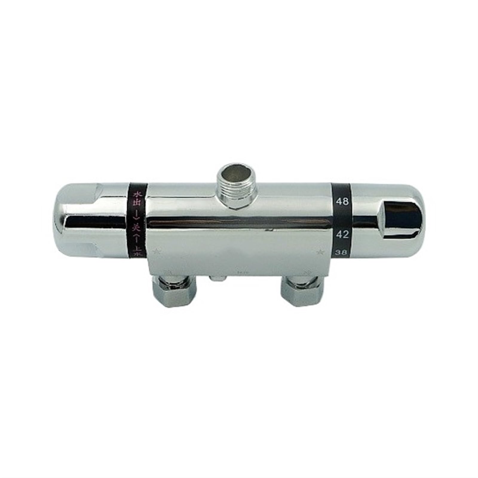 Mitigeur de douche thermostatique en cuivre pour chauffe-eau solaire