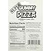 Needzo Giant Gummy Pizza, Strawberry Flavored Candy, Birthday Party Favors, Share Size Snacks, 5.29 Ounces, (Pack of 2)