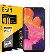 For Samsung Galaxy A10 Screen Protector, [2 PACK] Tempered Glass [9H Hardness] [Bubble Free] [Cas...