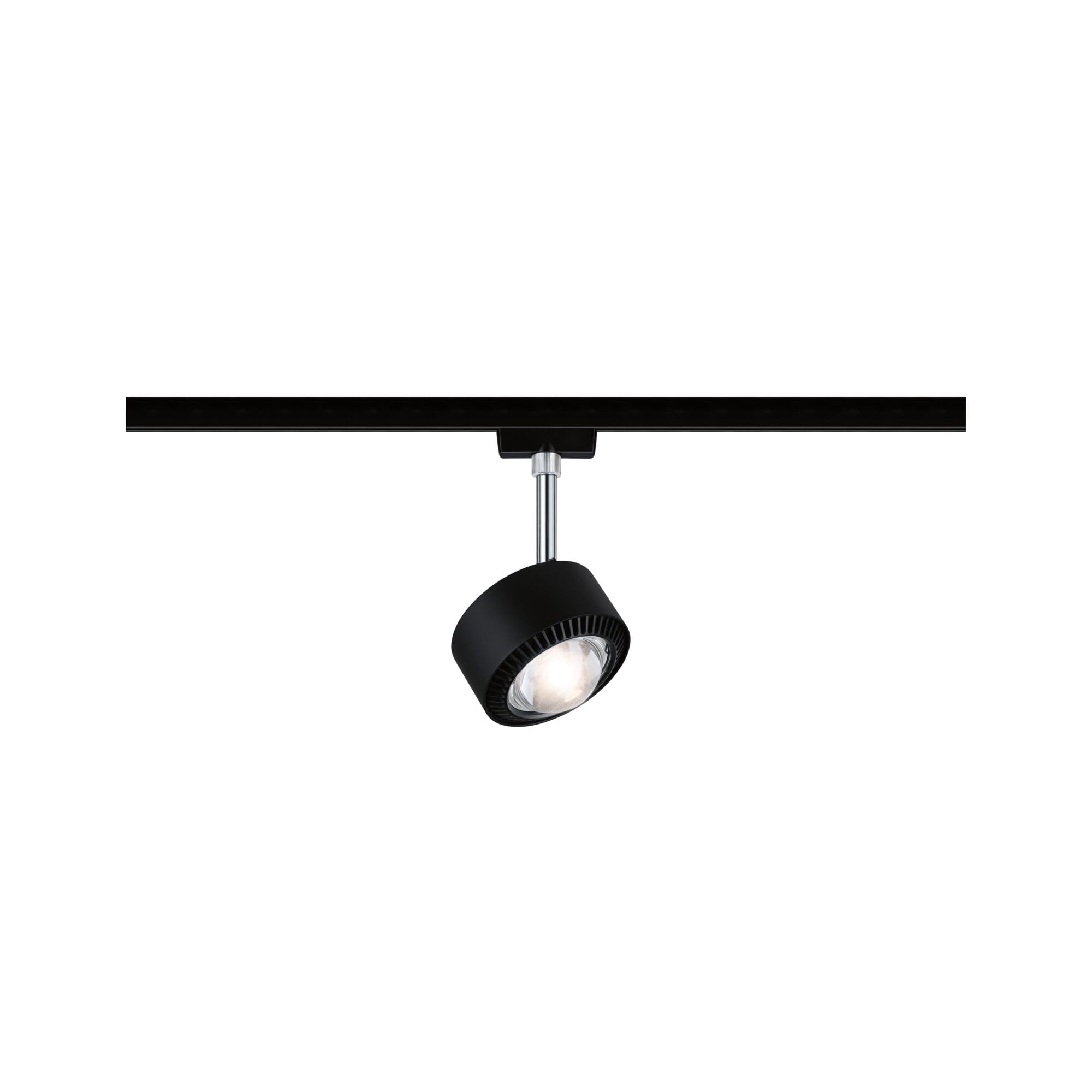Paulmann Black Matt 96812 Aldan Urail Led Individual Spot 533.8Lm 8W 4000K Dimmable 230V Black Rail System