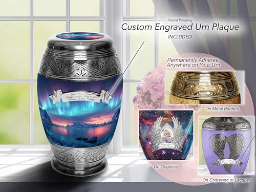 Image of Northern Aurora Cremation Urns for Human Ashes Adult Female Urns for Ashes
