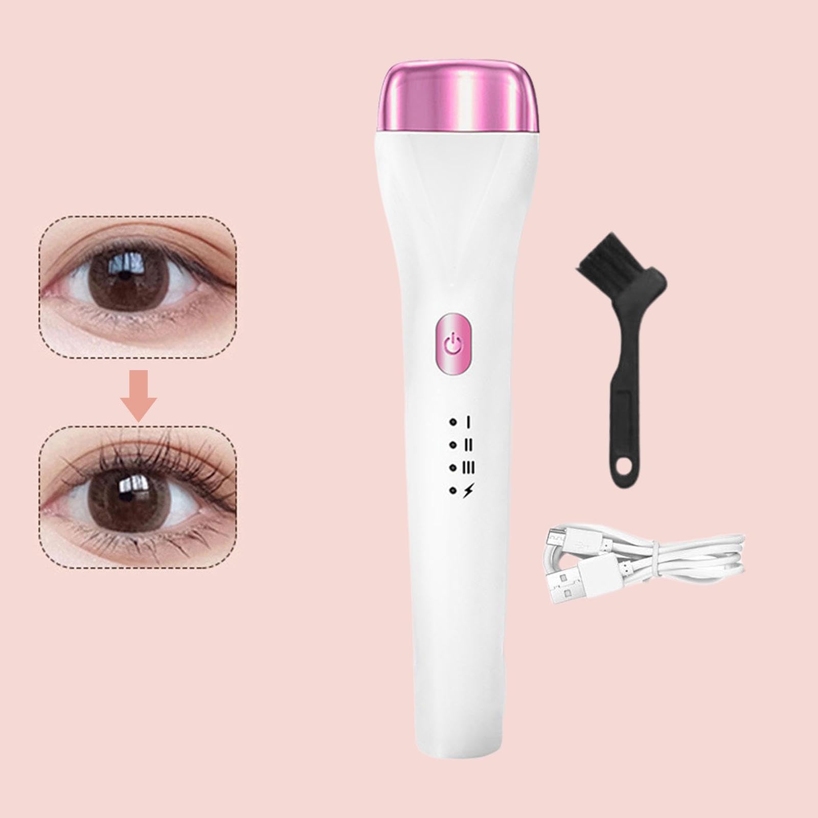 Curler per Ciglia Ciglia 3xelettrico Curler Quick For Women Pinching Lashes per Regali di Professionista