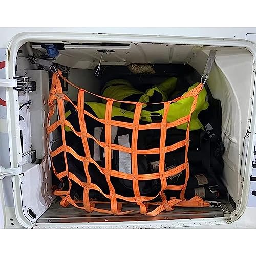 Sangles de levage de sécurité indéchirables avec filet en nylon plat extensible