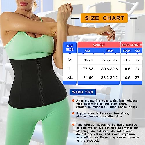 Bestsotim Waist Trainer For Women, Corset Waist Trimmers, Sauna Slimming Belt #TOP5