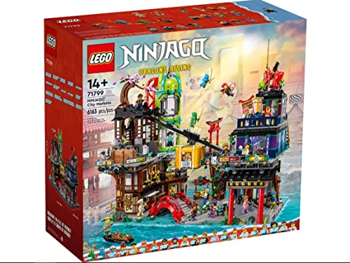 Image of Lego 71799 NINJAGO stadsmarkten - Nieuw.