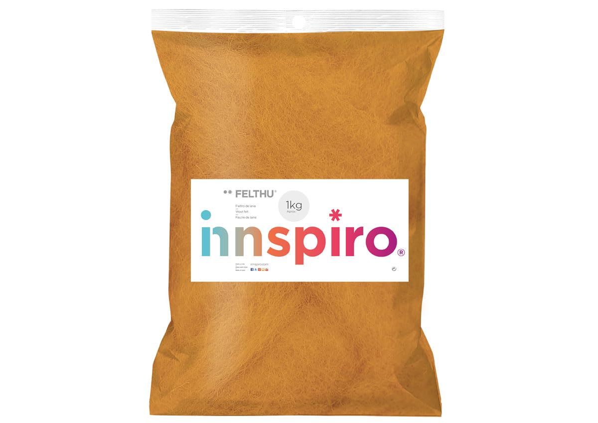 INNSPIRO Wool Felt, Orange, 1000gr