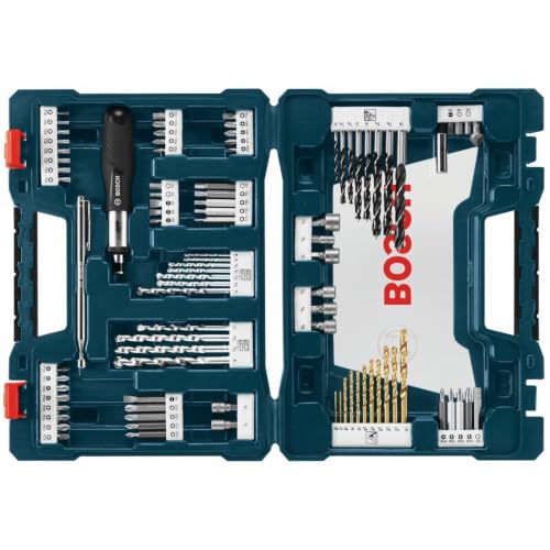BOSCH MS4091 91-Piece Drilling and Driving Mixed Set with Case