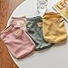 Bieiyhe 2er Pack Haustierkleidung für Katzen und Hunde - Baumwolle, Katzenpullover, Waffel, Ärmellos, für kleine bis mittelgroße Hunde und Katzen - Grün + Pink - XL