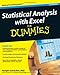 Statistical Analysis with Excel For Dummies