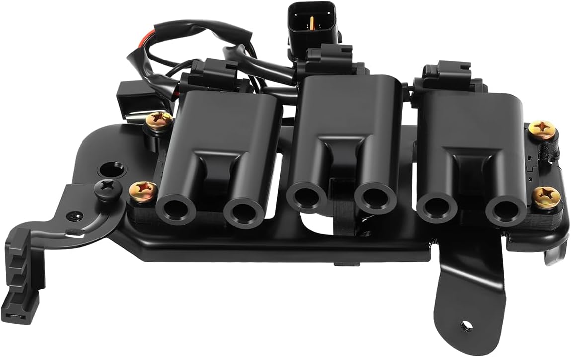 ECCPP ignition coils Pack of 1 UF425,coils packs,for Hyundai Santa Fe V6 2.7L 2001-2006,Tiburon V6 2.7L 2003-2008 27301-37118,UF425