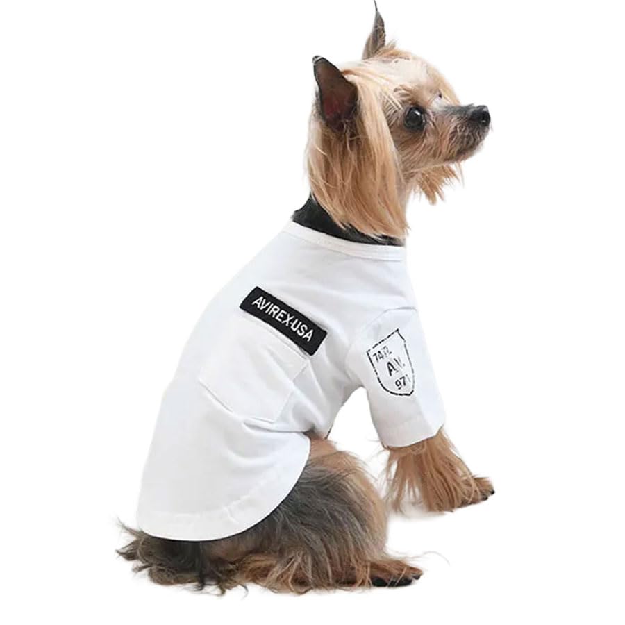 Amazon | AVIREX アヴィレックス ファティーグ Tシャツ | ブランド 犬
