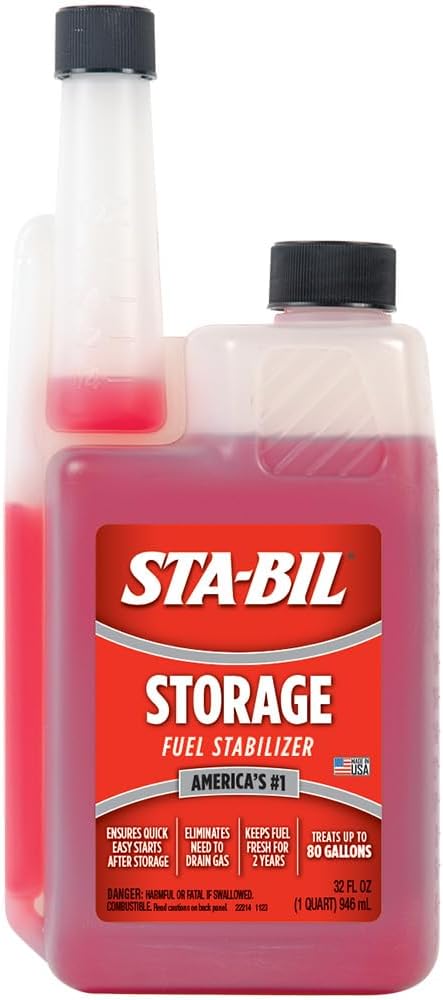 22214 - Aftermarket Replacement Fuel Stabilizer - 32oz Compatible with STA-BIL