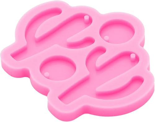 Miniatura 6 de Angel Wings Molde para pendientes de cactus - Moldes de fundición de joyería de resina - Material de silicona - Rosa