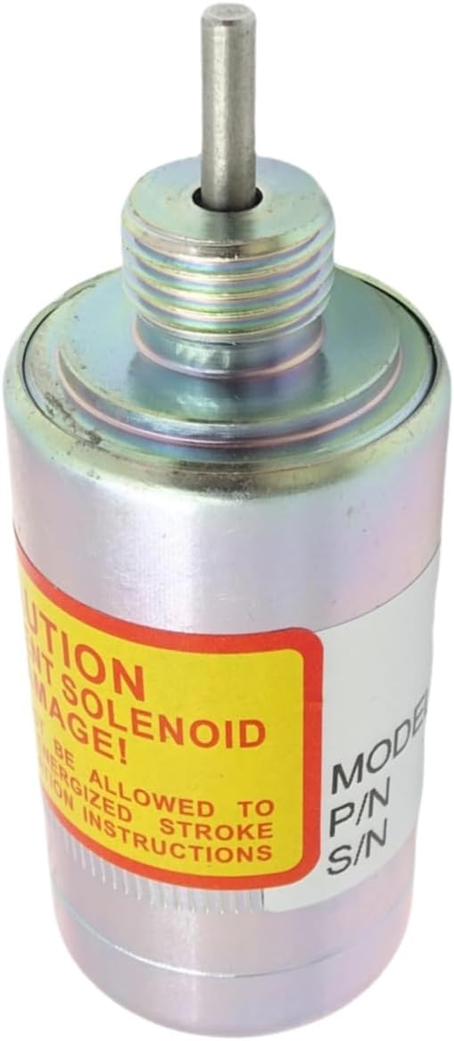 New Stop Solenoid 238-1210 12V Fuel Stop Solenoid,Shut off Solenoid Fits For CAT 3011C 3013C 3024C C1.1 C1.5 C2.2 For Construction Machinery Excavator Replacement Accessories Parts