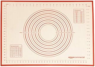AmazonCommercial Extra Large Silicone Baking Mat with Measurements, Set of 1, 71.1 x 50.8 cm