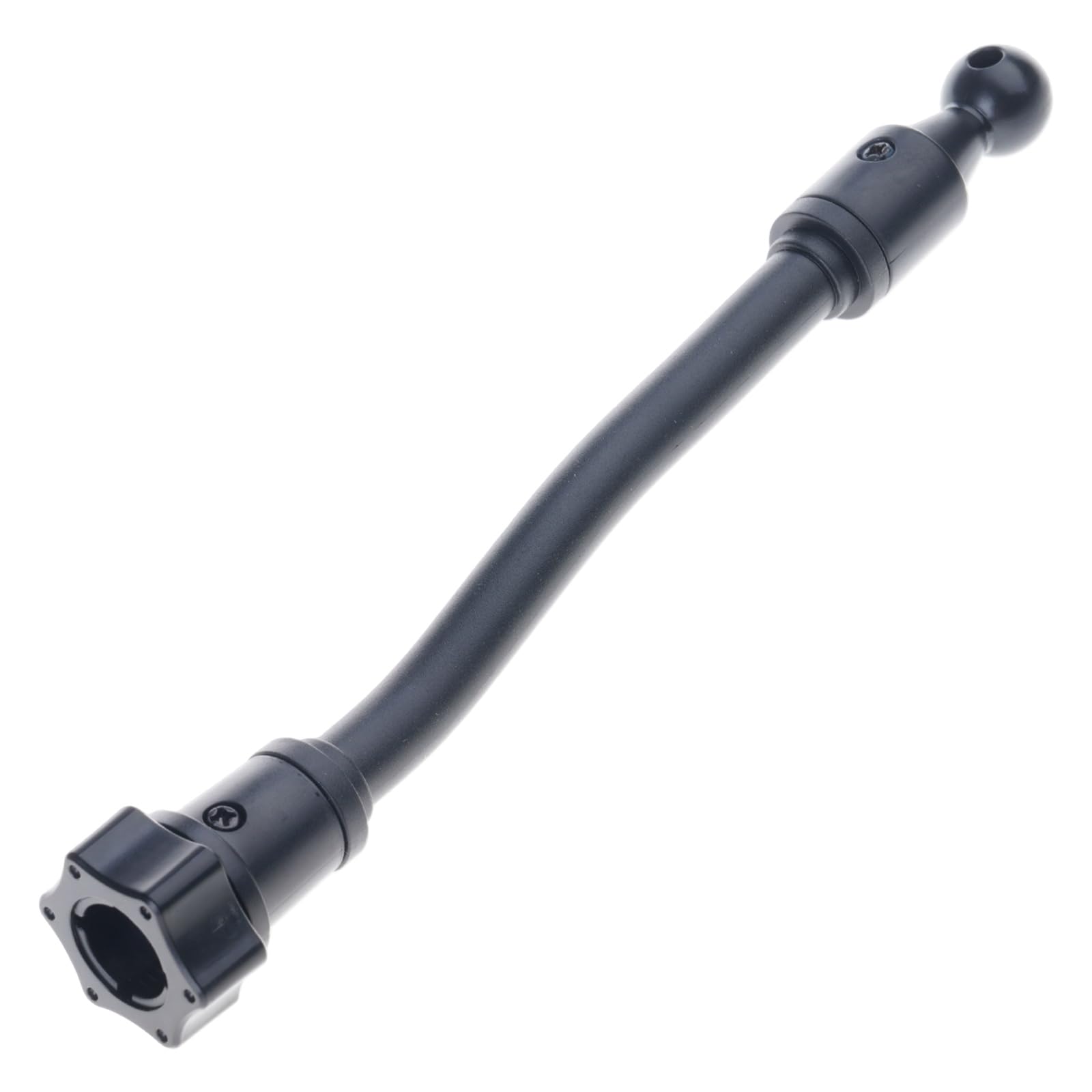 Yazhuq 17mm Ball Mount Extension Adapters 360 Degree Rotating Arm Flexible Adapters for Car Vent Dashboards Phone Holder