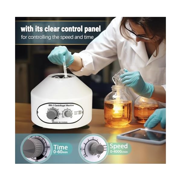 Centrifuge-Machine-Lab-Benchtop-Centrifuges-Desktop-Electric-Lab-Laboratory-Centrifuge-Machine-Lab-Medical-Practice-wTimer-and-Speed-Control-Low-Speed4000-RPM-Capacity-20-ML-x-6-110v Centrifuge-Machine-Lab-Benchtop-Centrifuges-Desktop-Electric-Lab-Laboratory-Centrifuge-Machine-Lab-Medical-Practice-wTimer-and-Speed-Control-Low-Speed4000-RPM-Capacity-20-ML-x-6-110v