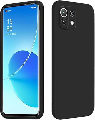 Miniatura 1 de Funda compatible con Xiaomi Mi 11 Lite de silicona cuadrada ultra delgada, a prueba de golpes, antiarañazos, para Xiaomi Mi 11 Lite 5G, funda