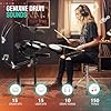 Glarry Electronic Drum Kit for Beginner, Drum Set with 4 Quiet Mesh Pads, Headphones, Stool, 150 Sounds, Electric Drum Kit for Kids Adult, Adjustable Height #2