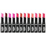 12pc Nabi Cosmetics Professional Matte Lipstick set of 12 Amazing Colors #MLS13-24