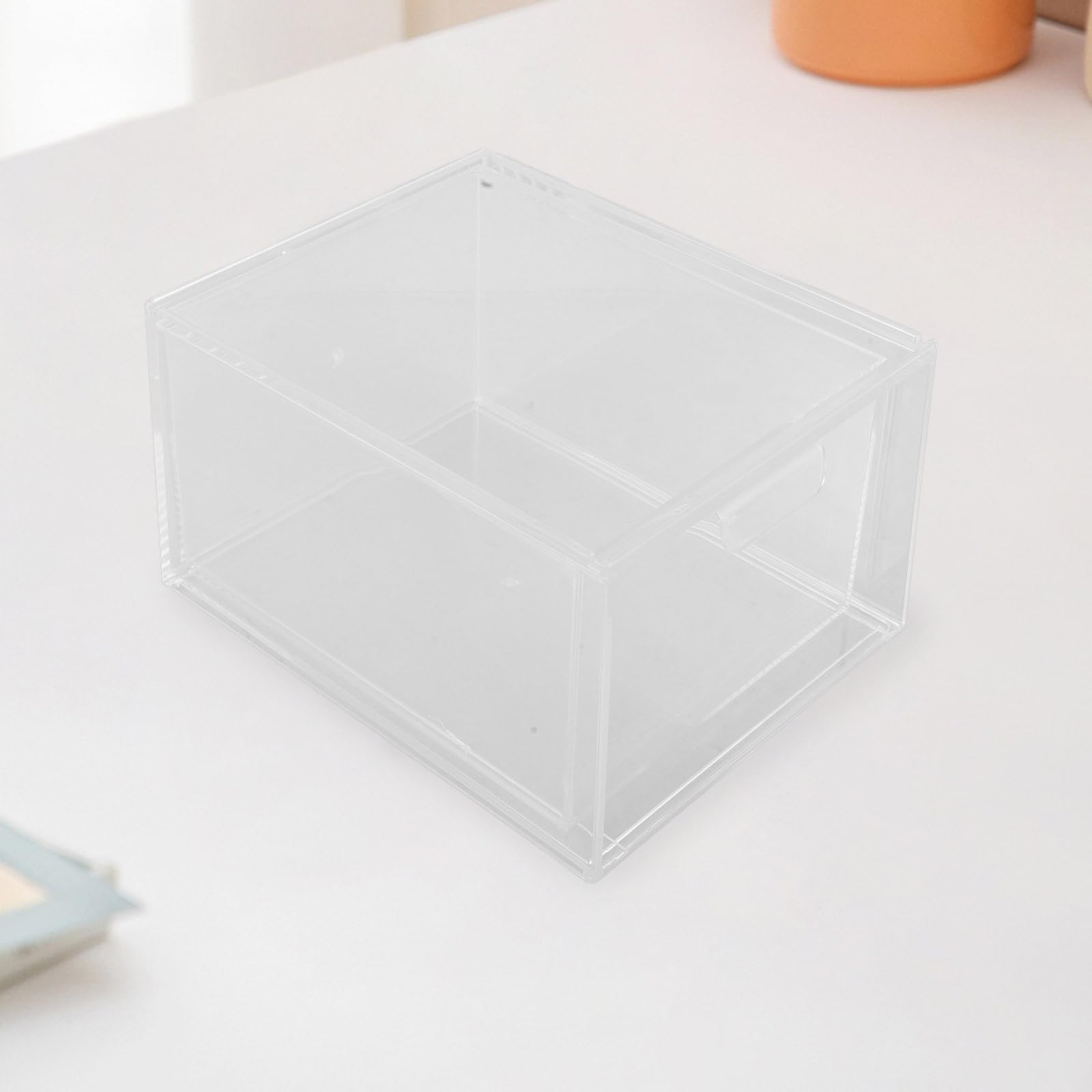 GLEAVI 3 Piezas Organizador de Escritorio Apilable Cajones Transparentes