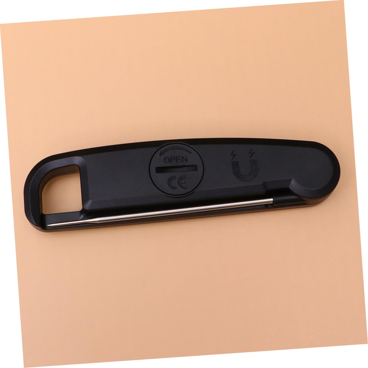 Termómetro Digital Plegable con Precisa para Cocina y Barbacoa Lectura Rápida y Fácil Uso para Carne y Alimentos