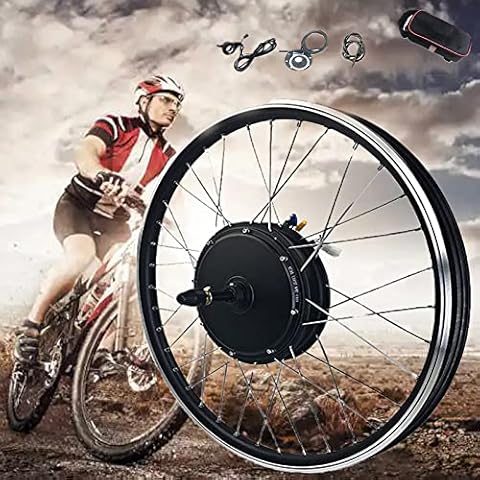 CHEMYO Electric Bicycle Motor Kit, Front Wheel E-Bike Conversion Kit, Hub Motor for Bicycle,700c-48v#1000w Cover