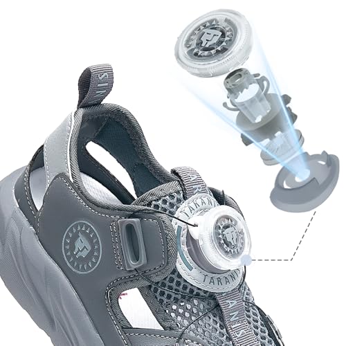 Boys Girls Sneakers Lightweight Tennis Shoes Running Walking Athletic Casual Shoes Beach Sandals Treading Water Ball Jointed Self Buckling No Lace Up3