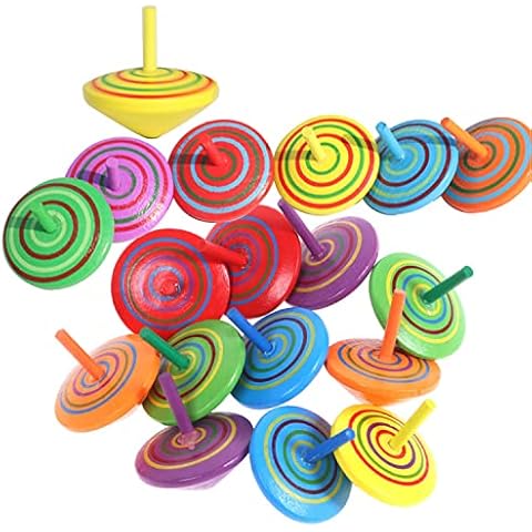 Peonzas Madera Niños, 25 pcs Cover