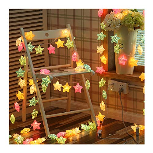 Preisvergleich Produktbild Meliya LED-Lichterkette, batteriebetrieben, USB-betrieben, für Innen- und Außenbereich, dekorative Beleuchtung, USB Macaron, 3 m