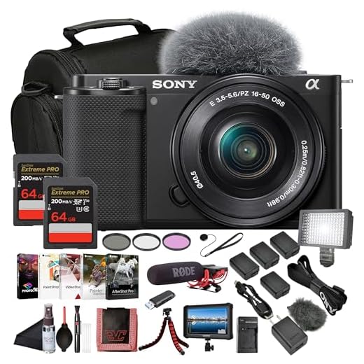 Sony ZV-E10 Mirrorless Vlogging Camera Kit