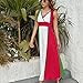 Adugen Origei Italian Flag Sleeveless Dress Dress Ladies Casual Fashion Body Dress for Women 2XL
