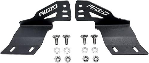 Rigid 46732 Soporte de barra de luz para parachoques compatible con Ford SUPERDUTY 2020+ compatible con todas las barras de luz RIGID Industries de