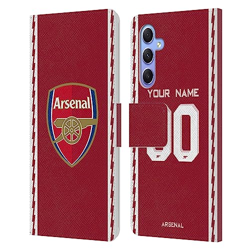 Coque Samsung A34 5G Arsenal FC Head Case Designs étui cuir