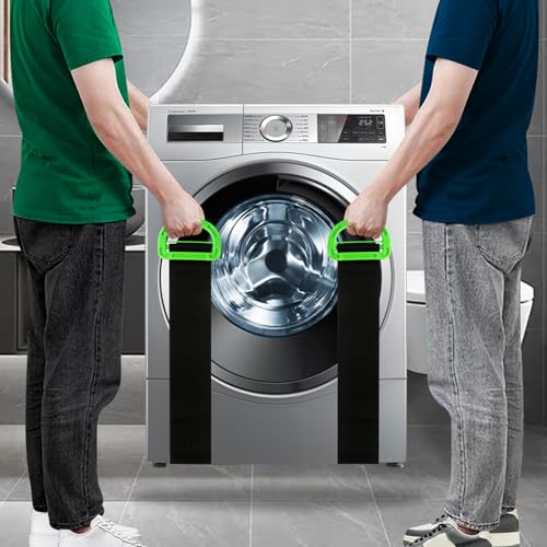 Transportgurt 2 Pack Tragegurte Umzug Verstellbare Hebegurte Lasten 330lbs Transportgurt Schwerlast Tragegurt für Möbel Boxen Klavier Bücherregalen