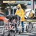 IvyWind Double Stroller Rain Cover, Universal Stroller Cover for Side by Side Baby Stroller, Breathable Weather Shield for All-Weather Protection from Rain/Snow/Dust