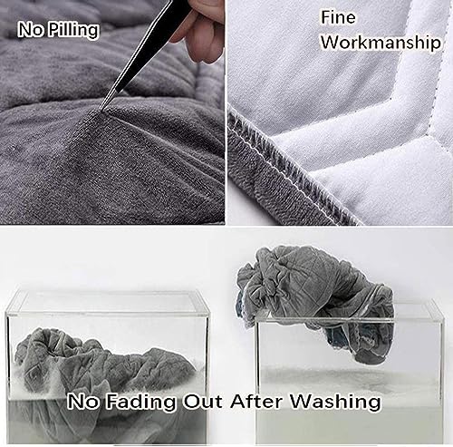 Cuscino Copritestata Letto Matrimoniale Imbottita Copertura Per Testiera Cuscini Testata Letto Matrimoniale Ferro Battuto Cover Addensare Antigraffio Cuscino,Blue-160Cm - 8