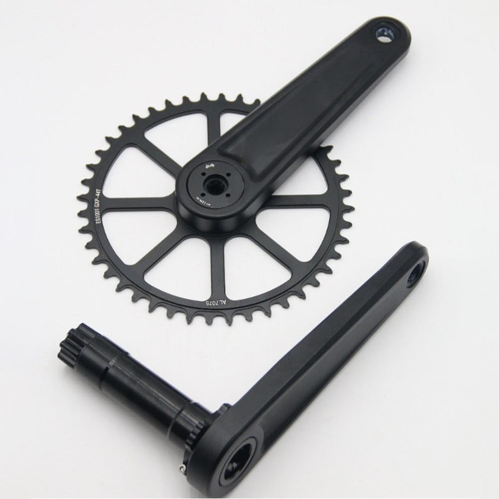 Lega di alluminio 3-Bolt Road per la guarnitura della bici 170mm con corona stretta larga 40-48T e movimento centrale 8-12 velocità