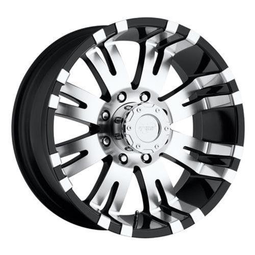 Pro Comp Alloys Series 01 Gloss Black Wheel with Machined Face (18x9.5"/8x165.1mm)