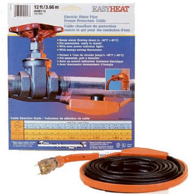 Easy HeatAHB 12 ft. L Heating Cable For Water Pipe Heating Cable