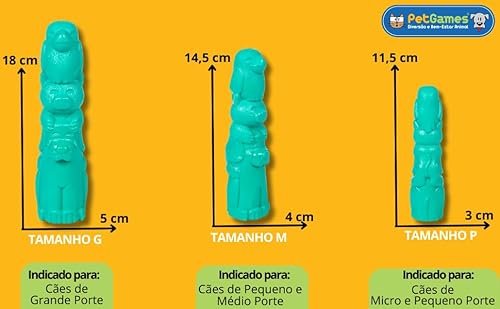 Pet Games Mordedor Super Resistente Totem Nylon Vermelho Tamanho G Para Cães