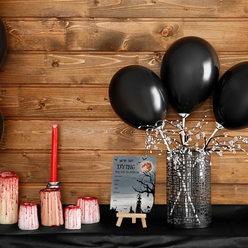 Invitación de Halloween para rellenar a mano, pack de 25 tarjetas con sobres incluidos 5