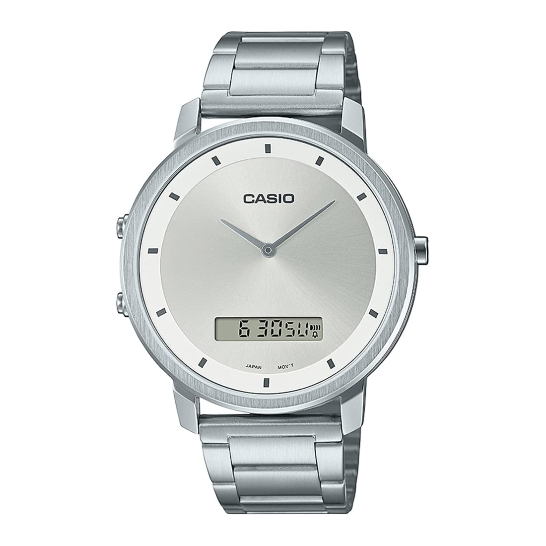 Casio Enticer Men Analog-Digital White Dial Men MTP-B200D-7EDF (A1960) (B09S5GHYR4) Amazon Price History, Amazon Price Tracker