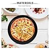STOBAZA Microwave Crisper Pan Non Stick Round Baking Tray for Pizza Versatile Kitchen Cookware for Heating Freezing Frying and Food Preservation #2