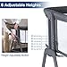 ANGELBLISS Baby Bassinet Bedside Crib with Storage Basket and Wheels, Easy Folding Bed Side Sleeper Adjustable Height Portable Crib for Newborn